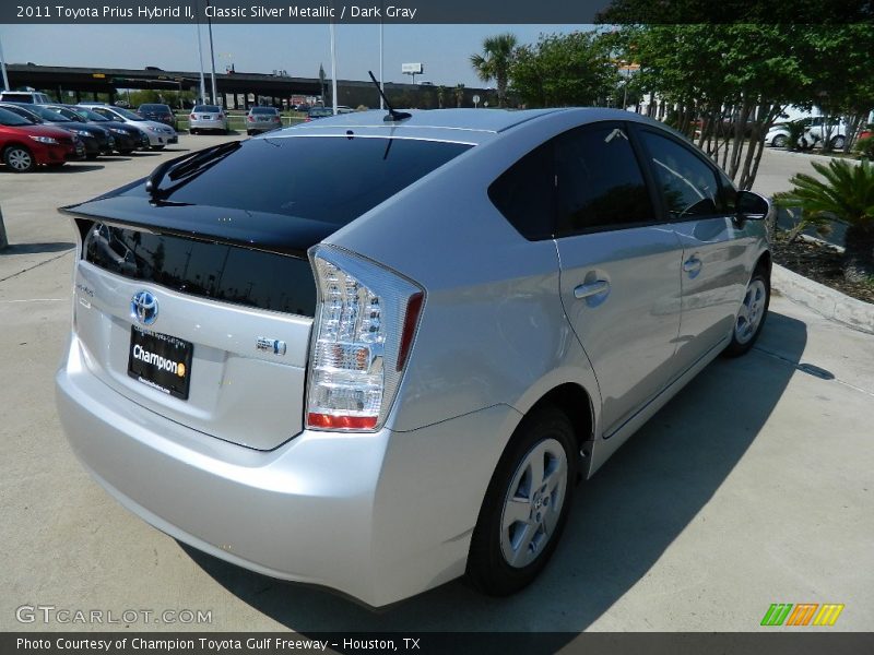 Classic Silver Metallic / Dark Gray 2011 Toyota Prius Hybrid II