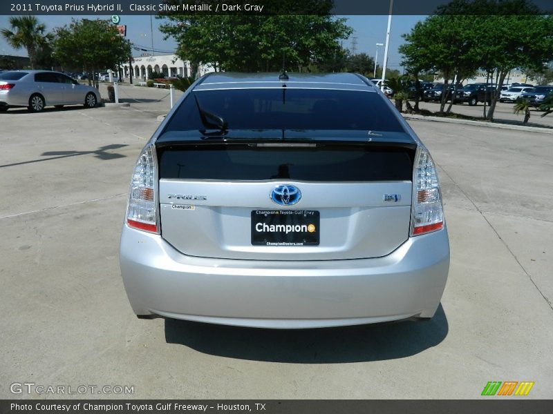 Classic Silver Metallic / Dark Gray 2011 Toyota Prius Hybrid II