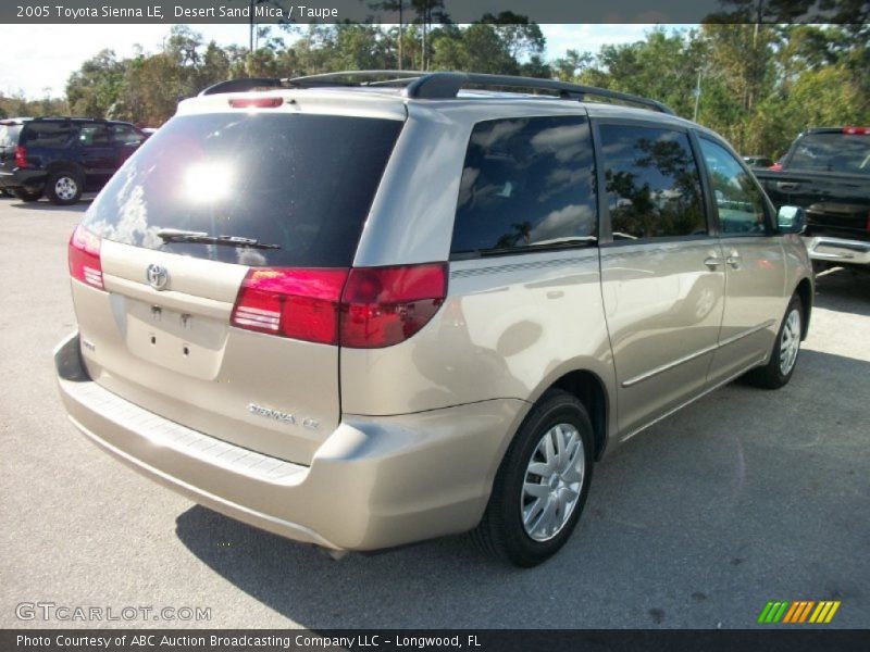 Desert Sand Mica / Taupe 2005 Toyota Sienna LE