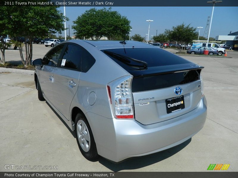 Classic Silver Metallic / Dark Gray 2011 Toyota Prius Hybrid II