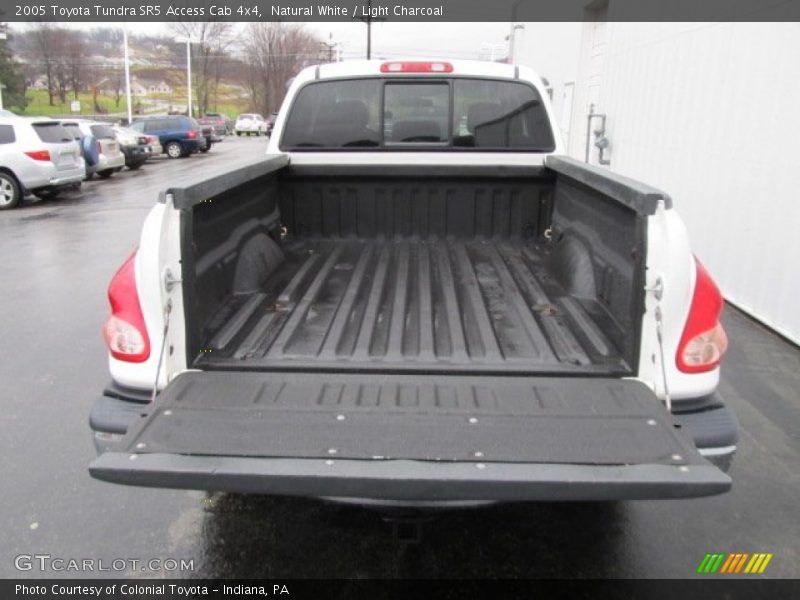 Natural White / Light Charcoal 2005 Toyota Tundra SR5 Access Cab 4x4