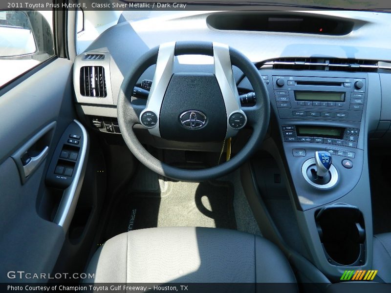 Classic Silver Metallic / Dark Gray 2011 Toyota Prius Hybrid II
