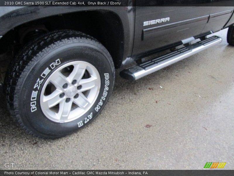 Onyx Black / Ebony 2010 GMC Sierra 1500 SLT Extended Cab 4x4