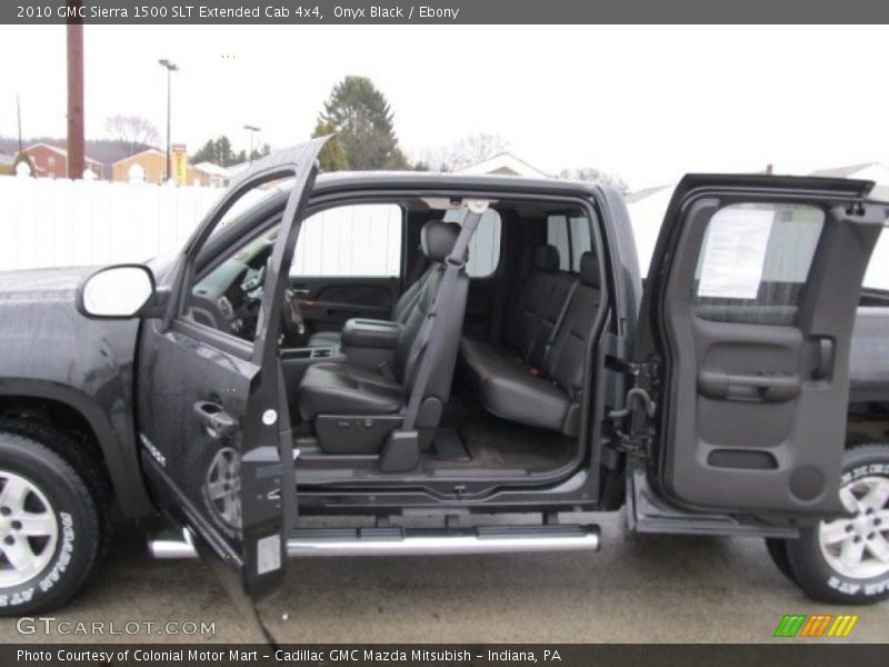 Onyx Black / Ebony 2010 GMC Sierra 1500 SLT Extended Cab 4x4