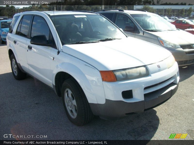 White / Gray 2002 Saturn VUE