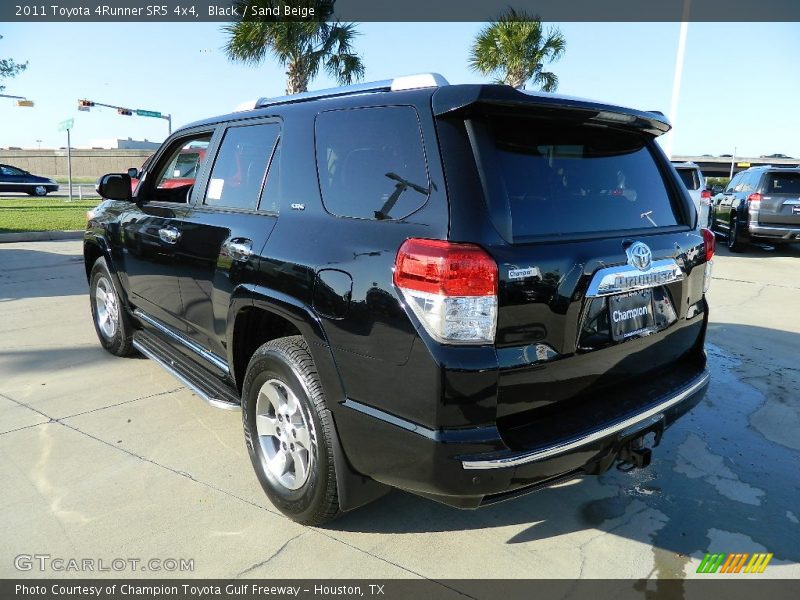 Black / Sand Beige 2011 Toyota 4Runner SR5 4x4