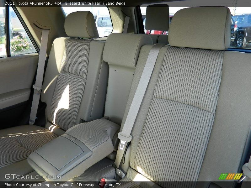 Blizzard White Pearl / Sand Beige 2011 Toyota 4Runner SR5 4x4