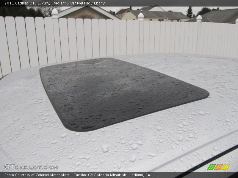 Radiant Silver Metallic / Ebony 2011 Cadillac DTS Luxury