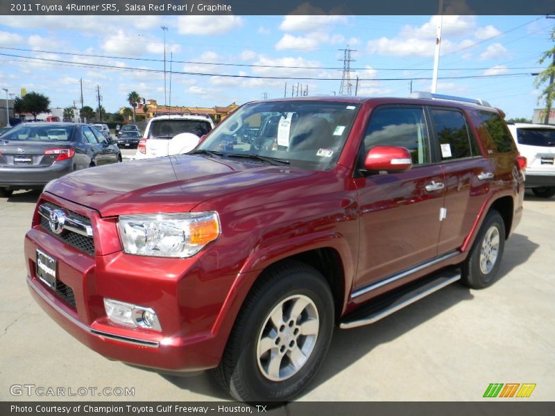 Salsa Red Pearl / Graphite 2011 Toyota 4Runner SR5