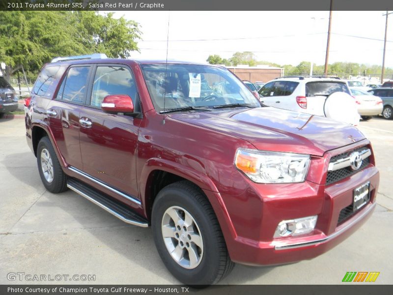 Salsa Red Pearl / Graphite 2011 Toyota 4Runner SR5