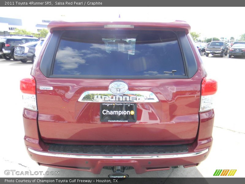 Salsa Red Pearl / Graphite 2011 Toyota 4Runner SR5