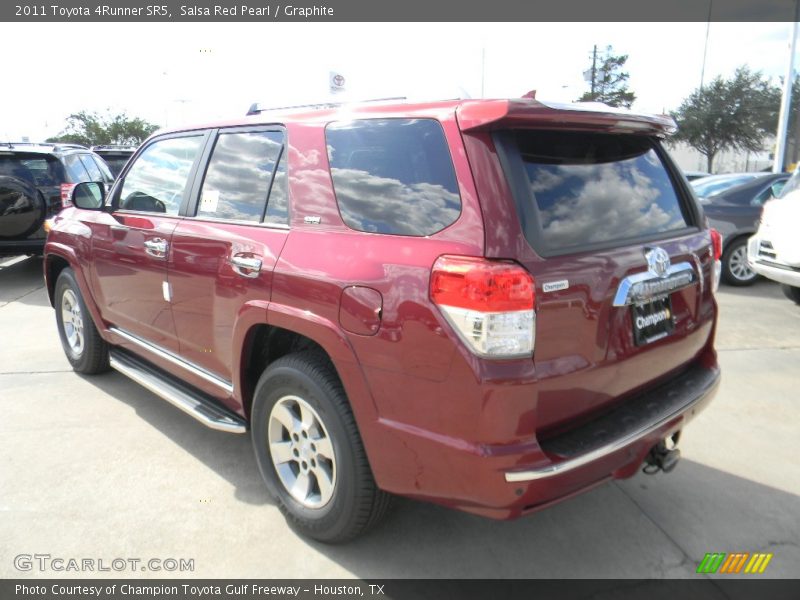 Salsa Red Pearl / Graphite 2011 Toyota 4Runner SR5