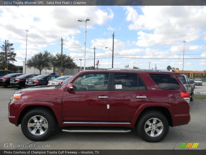 Salsa Red Pearl / Graphite 2011 Toyota 4Runner SR5