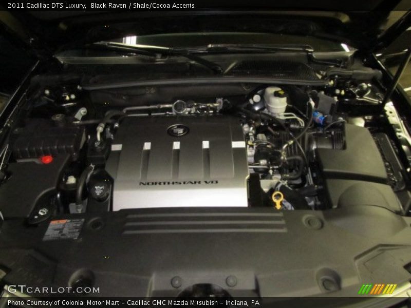 Black Raven / Shale/Cocoa Accents 2011 Cadillac DTS Luxury