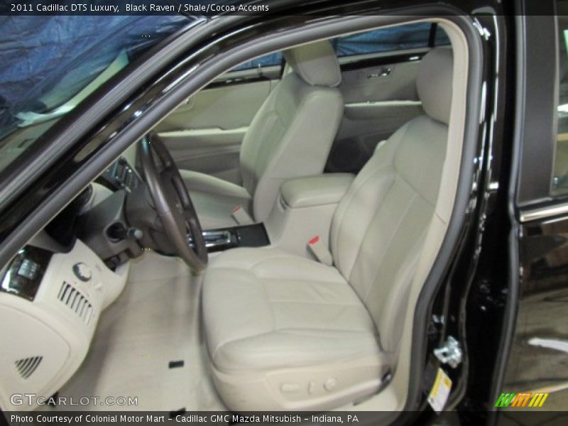 Black Raven / Shale/Cocoa Accents 2011 Cadillac DTS Luxury