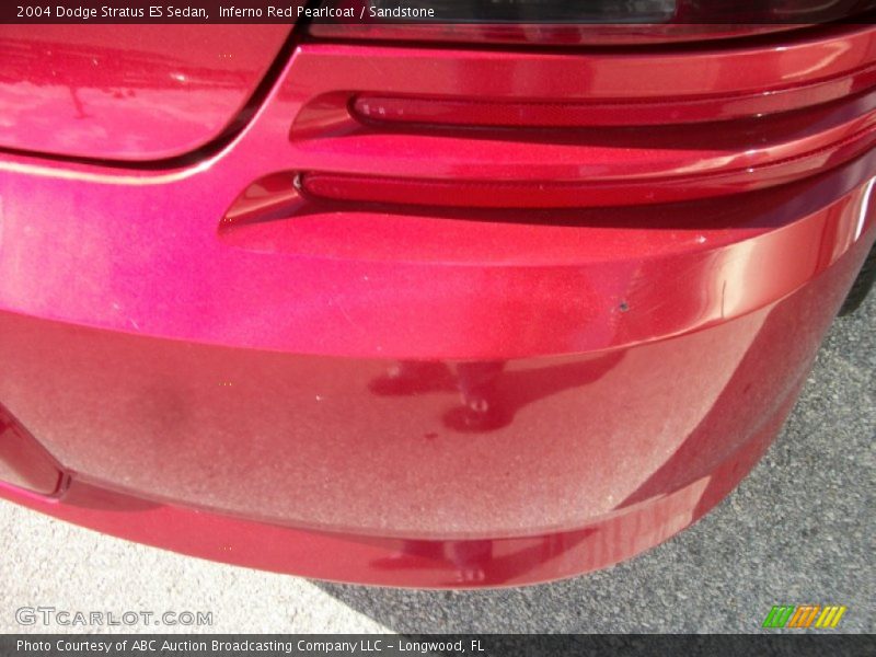 Inferno Red Pearlcoat / Sandstone 2004 Dodge Stratus ES Sedan