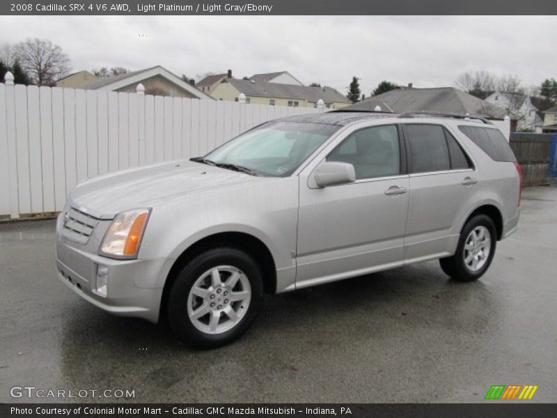 Light Platinum / Light Gray/Ebony 2008 Cadillac SRX 4 V6 AWD