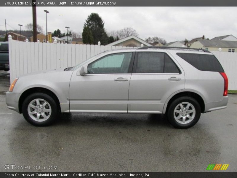 Light Platinum / Light Gray/Ebony 2008 Cadillac SRX 4 V6 AWD