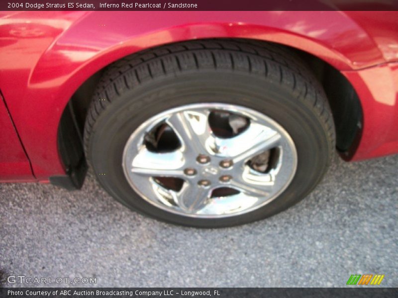 Inferno Red Pearlcoat / Sandstone 2004 Dodge Stratus ES Sedan