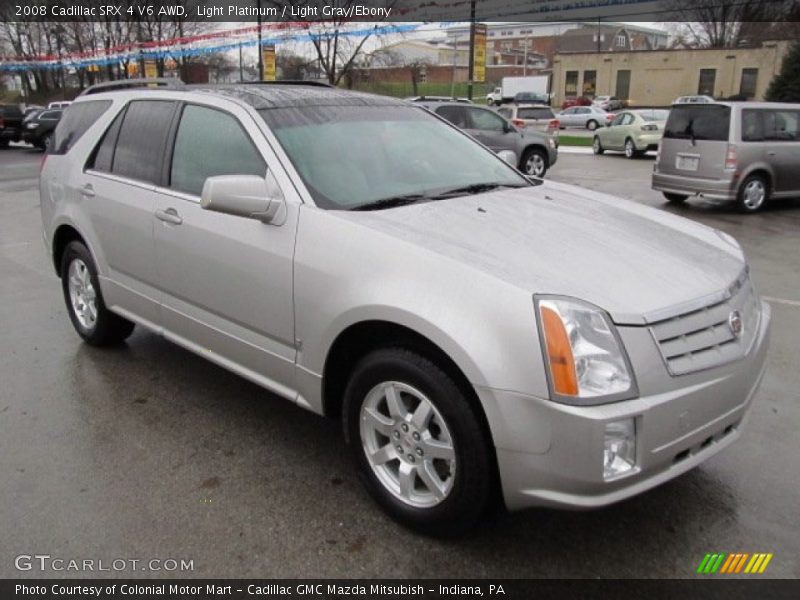 Light Platinum / Light Gray/Ebony 2008 Cadillac SRX 4 V6 AWD