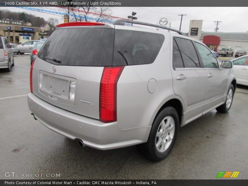 Light Platinum / Light Gray/Ebony 2008 Cadillac SRX 4 V6 AWD