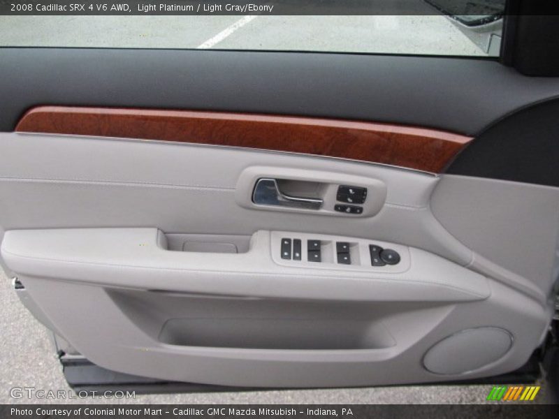 Light Platinum / Light Gray/Ebony 2008 Cadillac SRX 4 V6 AWD