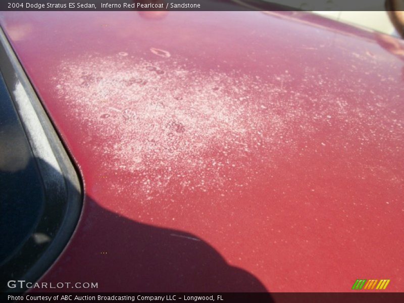 Inferno Red Pearlcoat / Sandstone 2004 Dodge Stratus ES Sedan