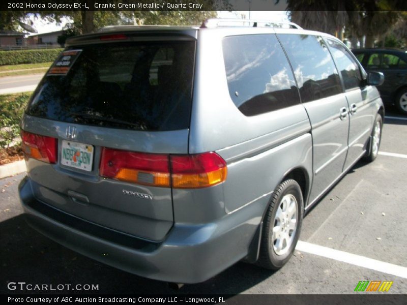 Granite Green Metallic / Quartz Gray 2002 Honda Odyssey EX-L