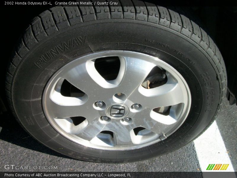 Granite Green Metallic / Quartz Gray 2002 Honda Odyssey EX-L