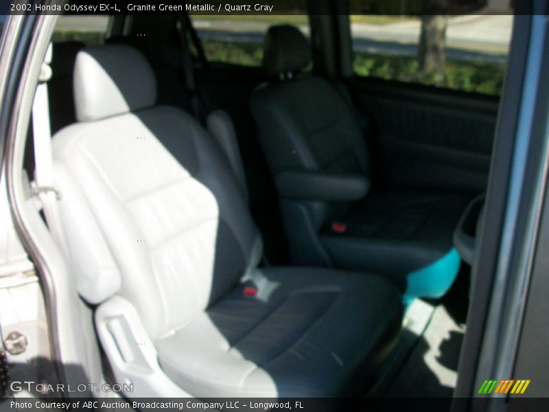 Granite Green Metallic / Quartz Gray 2002 Honda Odyssey EX-L