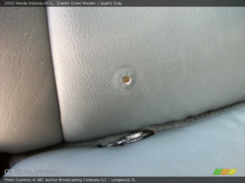 Granite Green Metallic / Quartz Gray 2002 Honda Odyssey EX-L