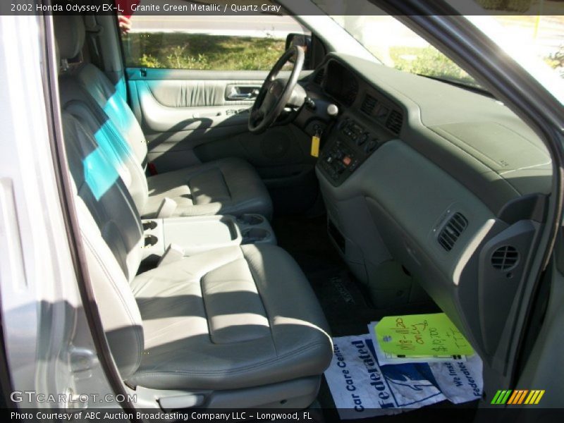 Granite Green Metallic / Quartz Gray 2002 Honda Odyssey EX-L