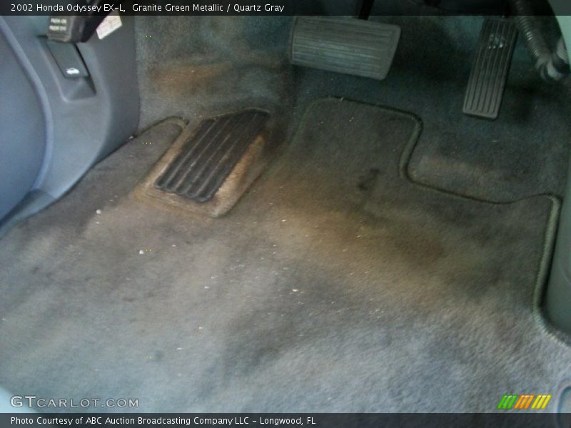 Granite Green Metallic / Quartz Gray 2002 Honda Odyssey EX-L