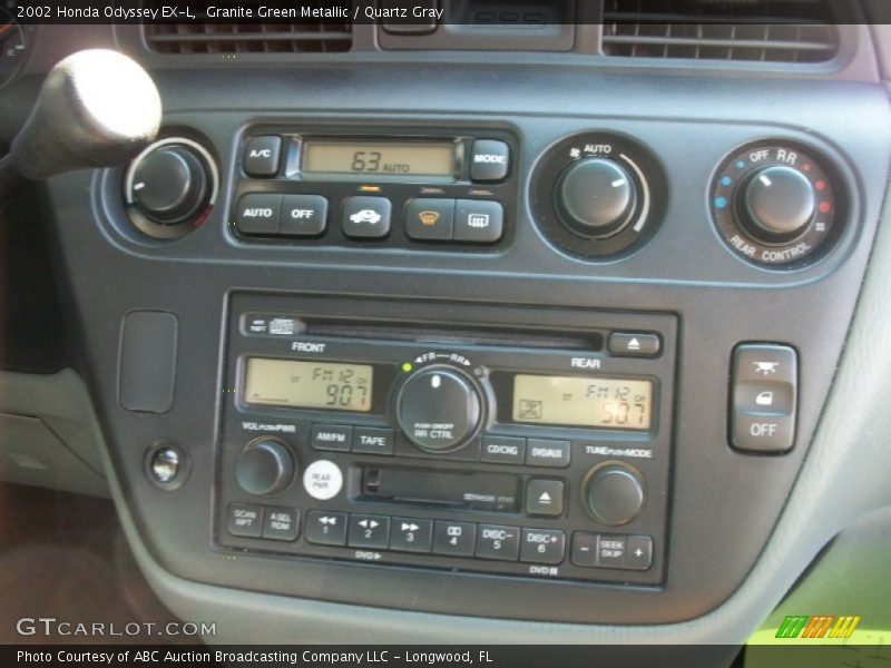 Granite Green Metallic / Quartz Gray 2002 Honda Odyssey EX-L