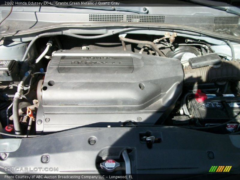 Granite Green Metallic / Quartz Gray 2002 Honda Odyssey EX-L