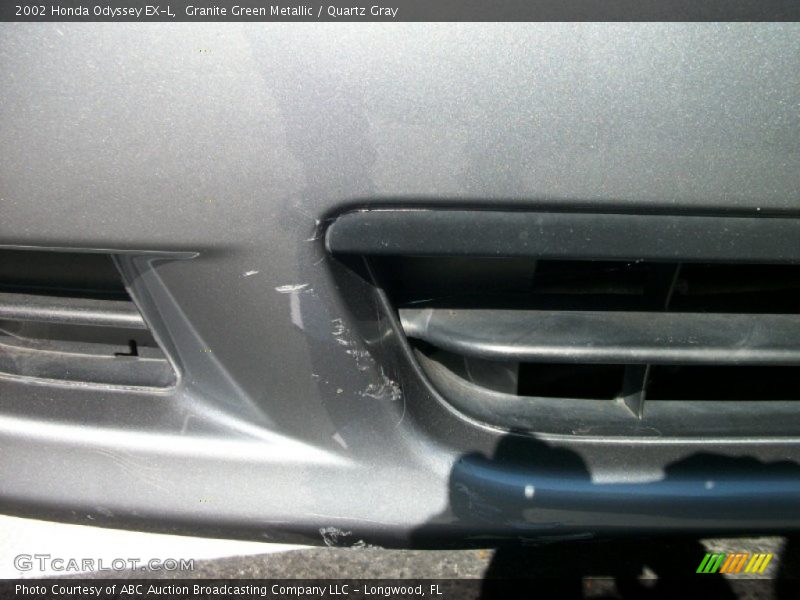 Granite Green Metallic / Quartz Gray 2002 Honda Odyssey EX-L