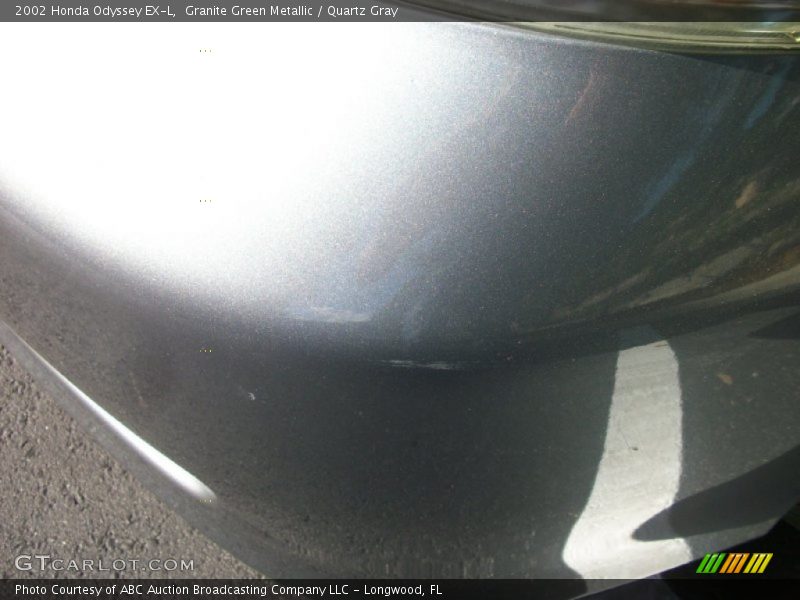 Granite Green Metallic / Quartz Gray 2002 Honda Odyssey EX-L