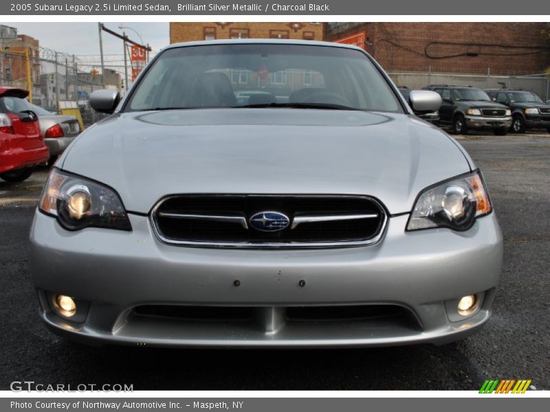 Brilliant Silver Metallic / Charcoal Black 2005 Subaru Legacy 2.5i Limited Sedan