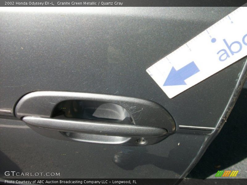 Granite Green Metallic / Quartz Gray 2002 Honda Odyssey EX-L