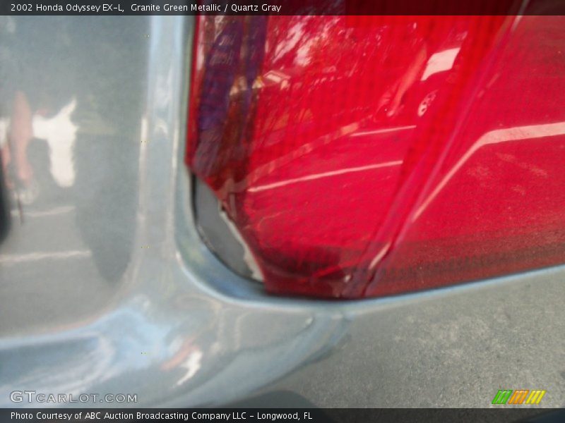 Granite Green Metallic / Quartz Gray 2002 Honda Odyssey EX-L