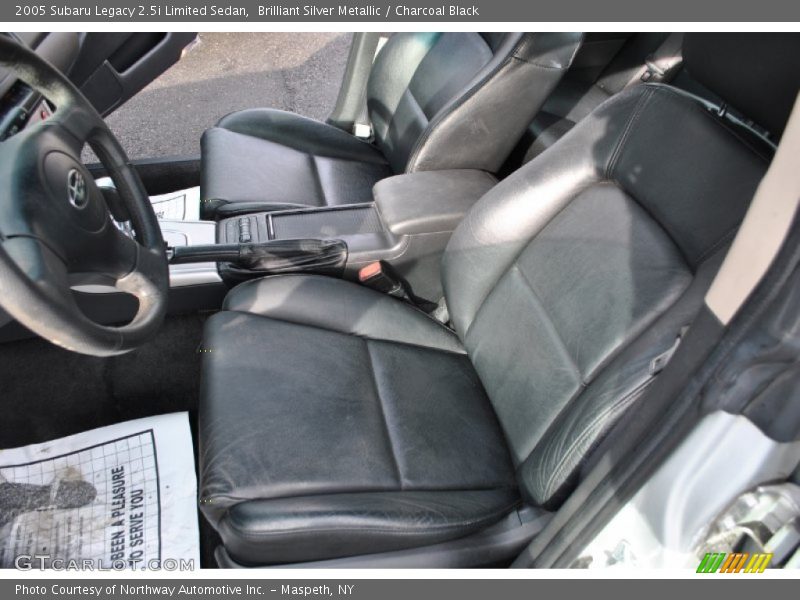 Brilliant Silver Metallic / Charcoal Black 2005 Subaru Legacy 2.5i Limited Sedan