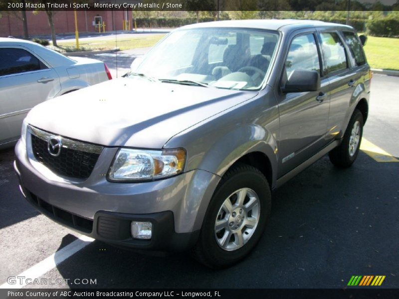 Monterey Gray Metallic / Stone 2008 Mazda Tribute i Sport