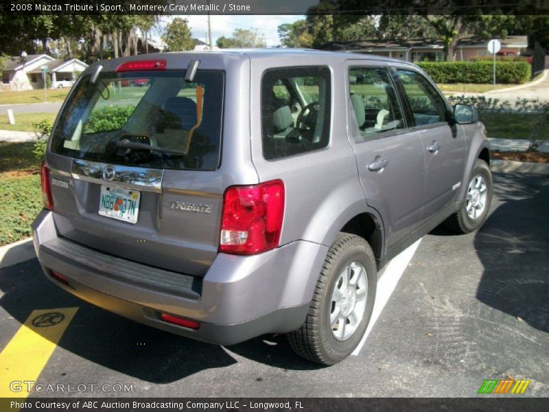 Monterey Gray Metallic / Stone 2008 Mazda Tribute i Sport