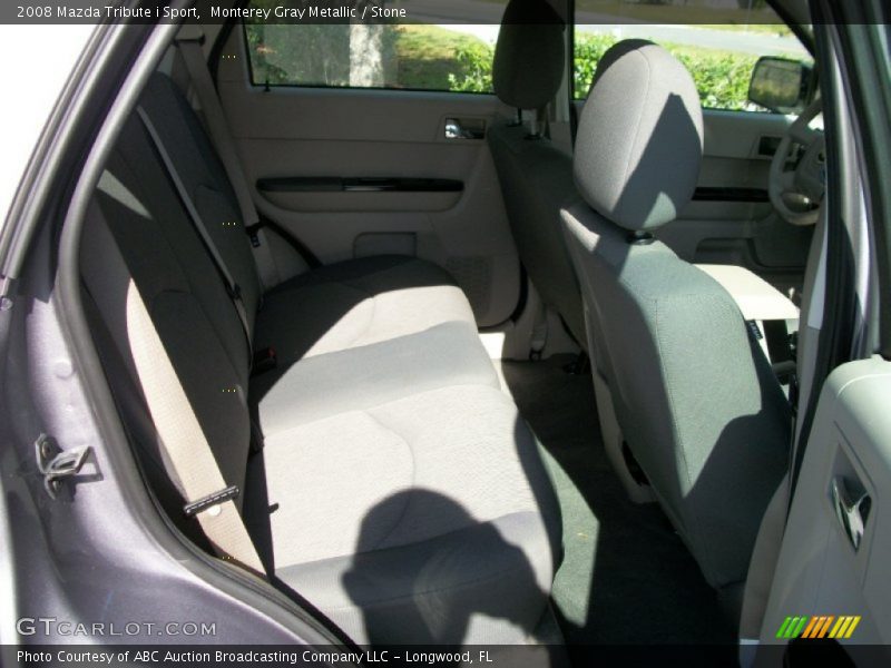 Monterey Gray Metallic / Stone 2008 Mazda Tribute i Sport