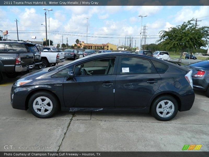 Winter Gray Metallic / Misty Gray 2011 Toyota Prius Hybrid II