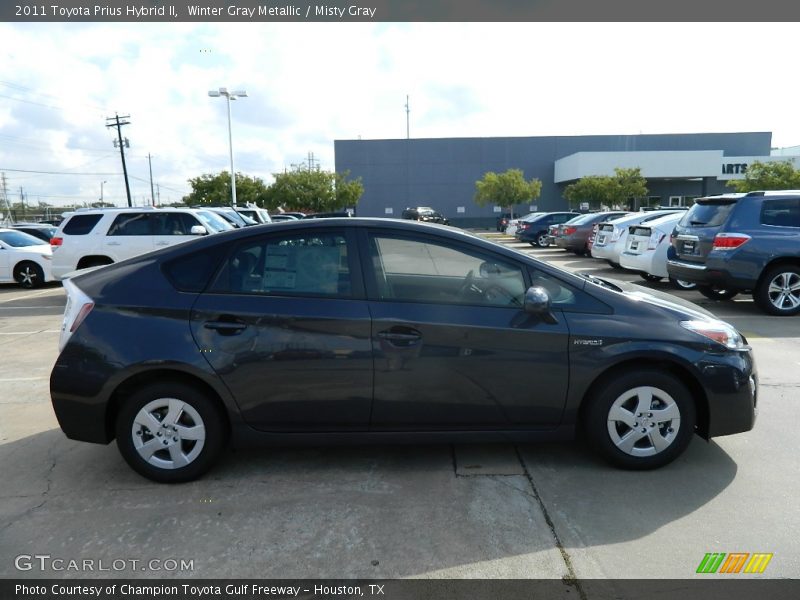 Winter Gray Metallic / Misty Gray 2011 Toyota Prius Hybrid II