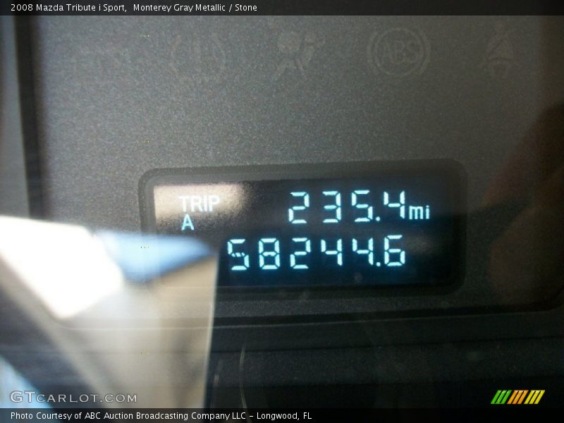 Monterey Gray Metallic / Stone 2008 Mazda Tribute i Sport