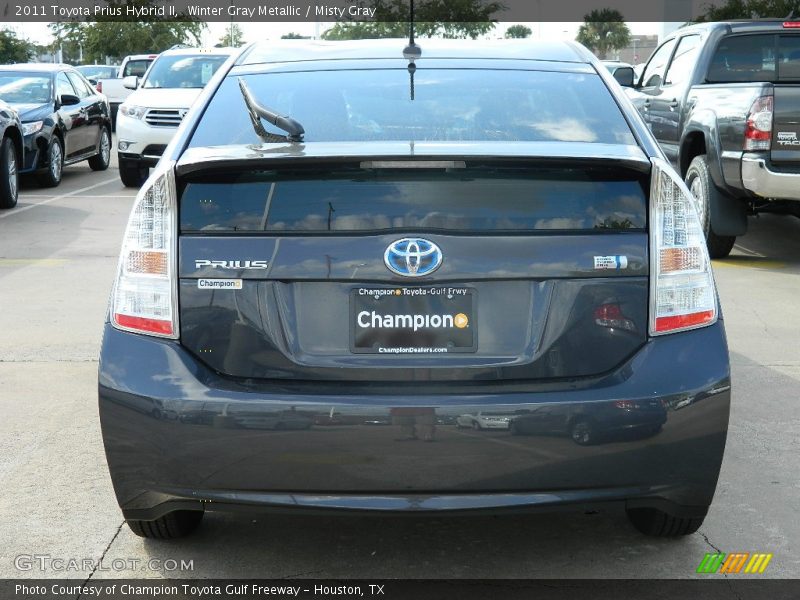 Winter Gray Metallic / Misty Gray 2011 Toyota Prius Hybrid II