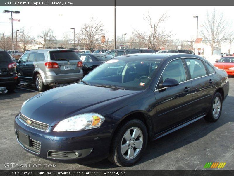 Black / Gray 2011 Chevrolet Impala LT