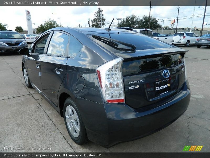 Winter Gray Metallic / Misty Gray 2011 Toyota Prius Hybrid II